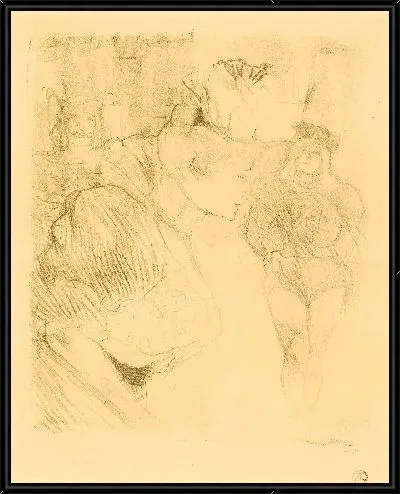 Картина Лендер кланяется (1895)