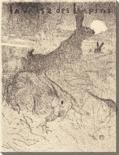 Картина Вальс кроликов (1895)