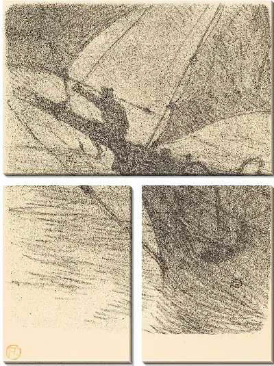 Картина Ночь океана (1895)