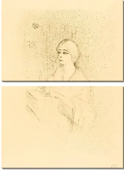 Картина Яне в ложе (1895)