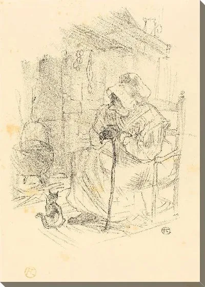 Картина Секрет (1895)