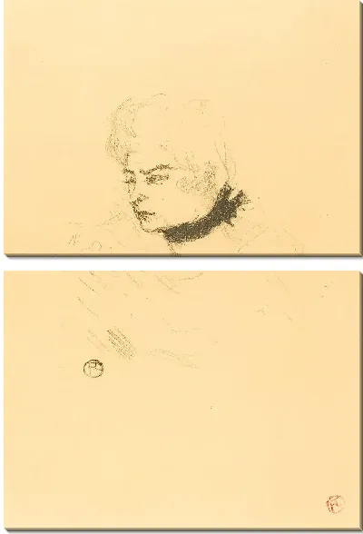 Картина Мисс Зеленый Горошек (1895)