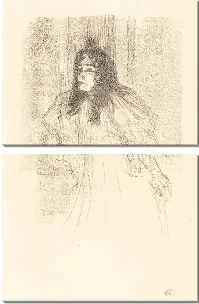 Картина Мисс Мэй Белфорт с непокрытой головой (1895)