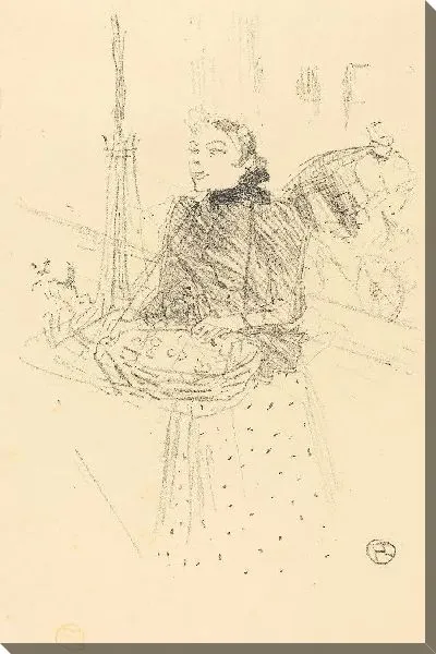 Картина Купите мои красивые фиалки (1895)