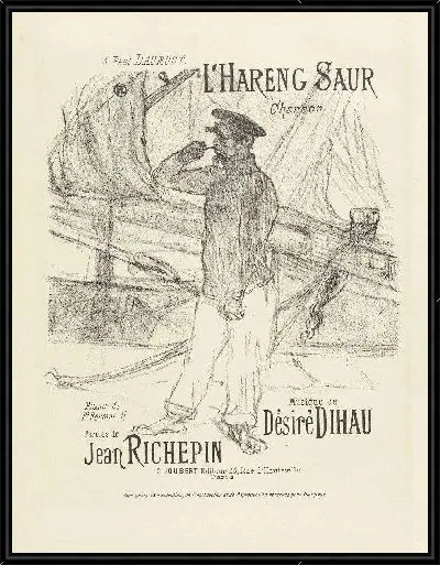 Картина Обложка для музыкального журнала (1895)