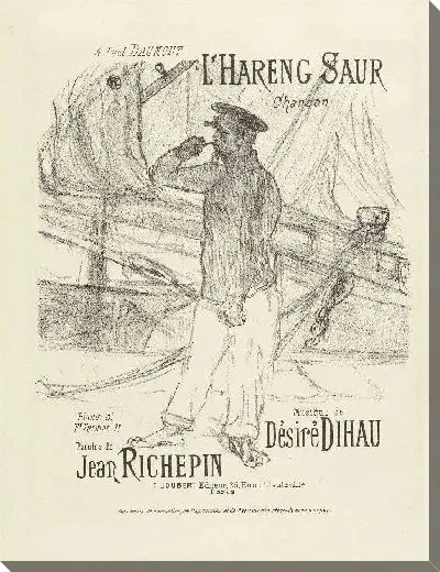 Картина Обложка для музыкального журнала (1895)