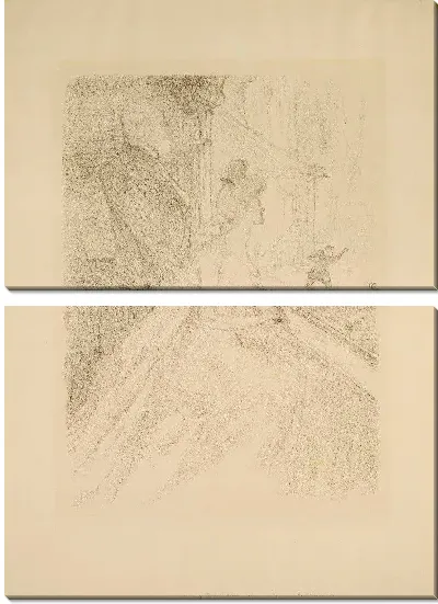 Картина Ложа: спектакль Фауст (1896)