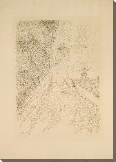 Картина Ложа: спектакль Фауст (1896)