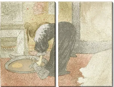 Картина Они: Женщина в ванне (1896)