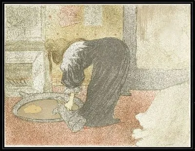 Картина Они: Женщина в ванне (1896)