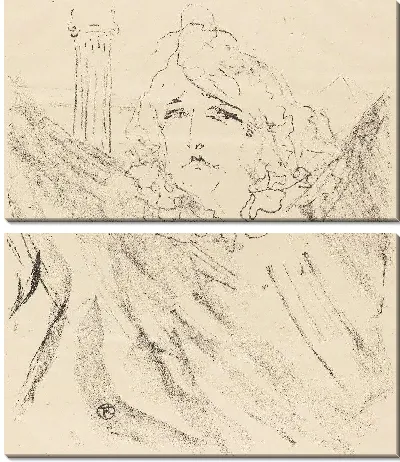 Сара Бернар в Клеопатре (1896)