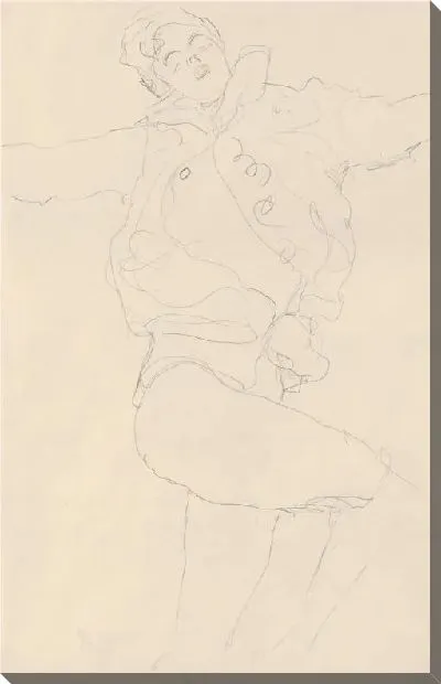 Картина Танцующая женщина в накидке (1917)