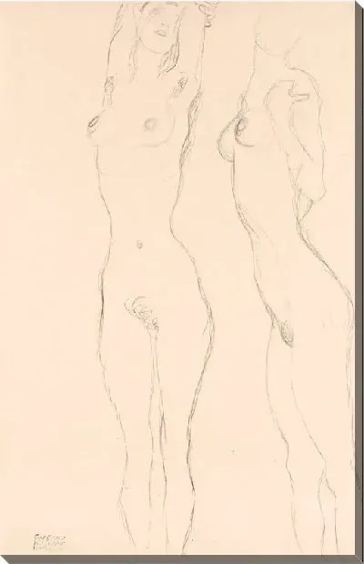 Картина Две обнаженные (1916)