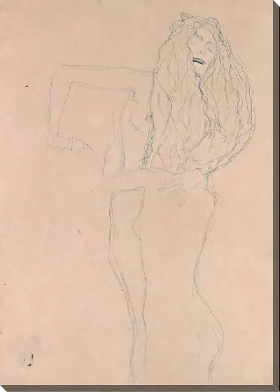 Картина Две обнаженные женщиный обнимаются (1903)