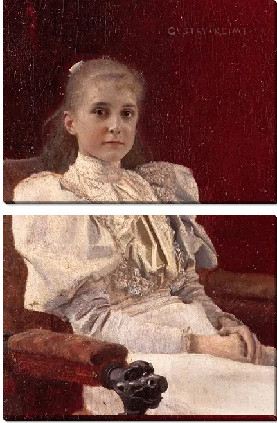 Картина Сидящая молодая девушка (1894)