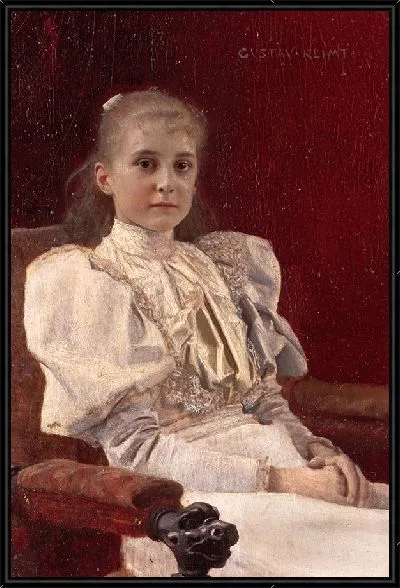 Картина Сидящая молодая девушка (1894)