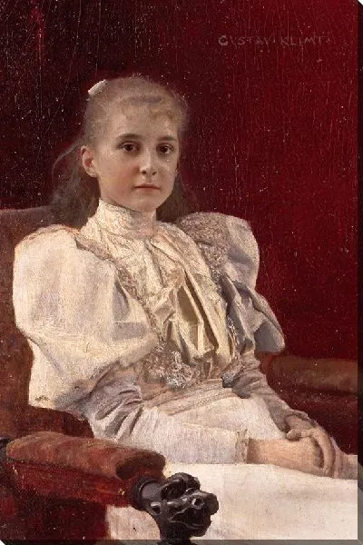 Картина Сидящая молодая девушка (1894)