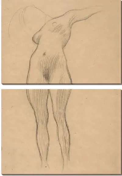 Картина Парящая женщина (1900-1901)