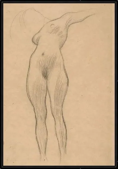 Картина Парящая женщина (1900-1901)