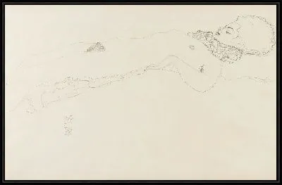 Картина Обнаженная девушка в воротнике (1905)