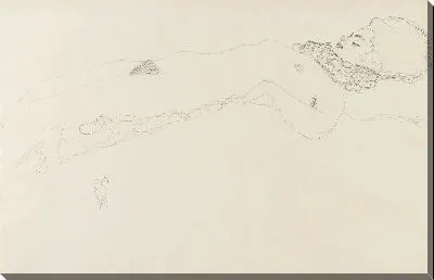 Картина Обнаженная девушка в воротнике (1905)