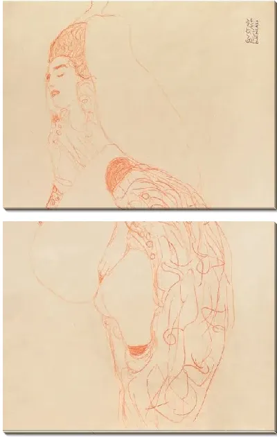 Картина Лежащая полуобноженной (1912)