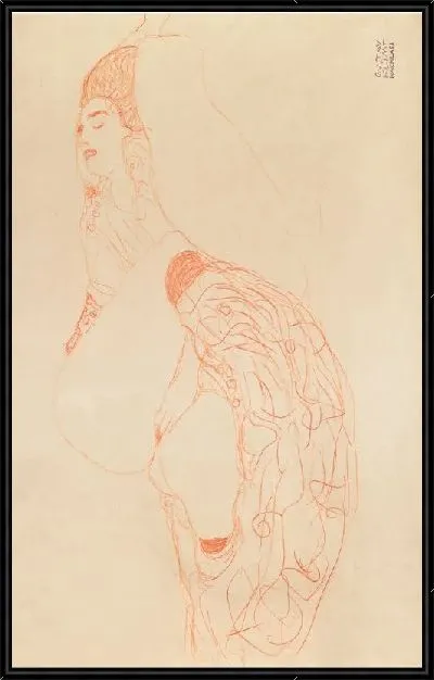 Картина Лежащая полуобноженной (1912)