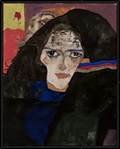 Картина Женщина в трауре (1912)