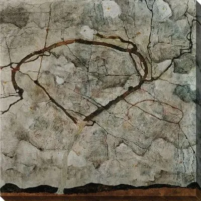 Картина Осеннее дерево на ветру (Зимнее дерево) (1912)