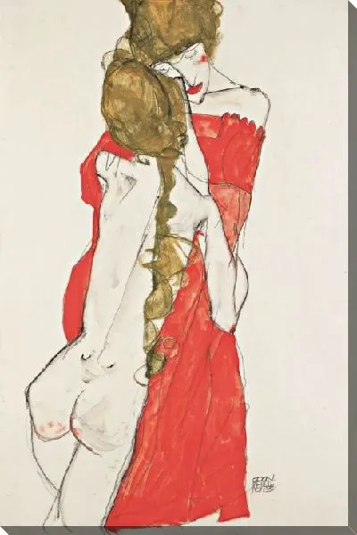 Картина Мать и дочь (1913)