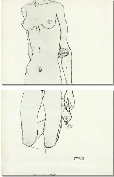 Картина Чертеж IV (1913)