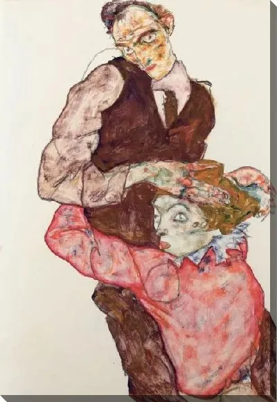 Картина Любовники (1914/1915)