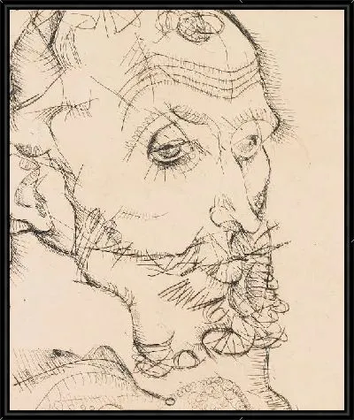 Картина Портрет Франца Хоера (1914)