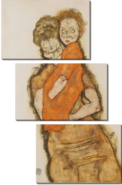 Картина Мать и дитя (1914)