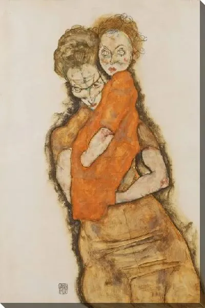 Картина Мать и дитя (1914)