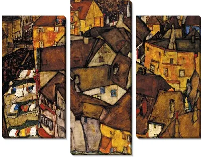 Картина Маленький город V (1915)