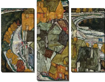 Картина Полукруг домов (1915)