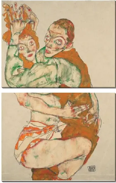 Картина Занятия любовью (1915)