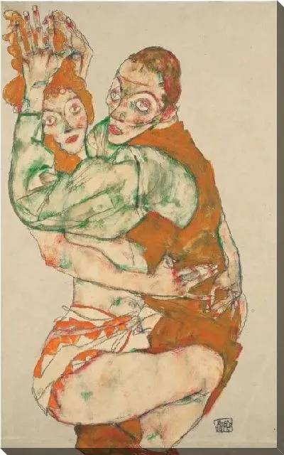 Картина Занятия любовью (1915)