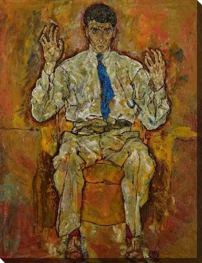 Картина Портрет Альберта Париса фон Гютерсло (1918)