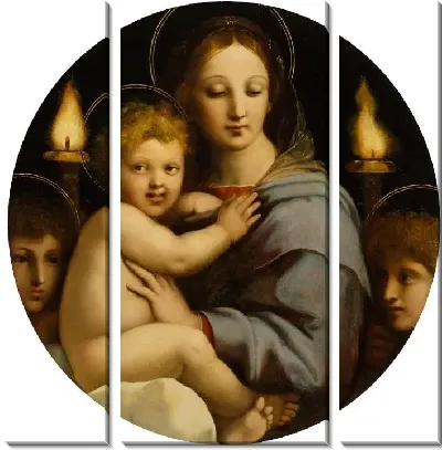 Картина Мадонна с канделябрами (1513)