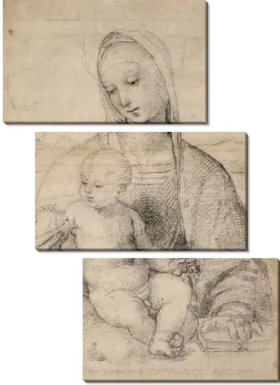 Картина Мадонна с гранатом (1504)