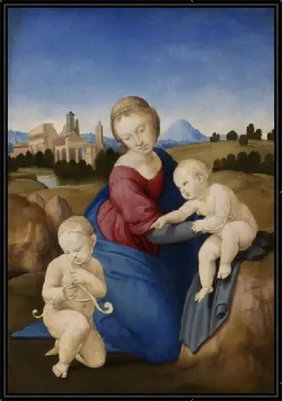 Картина Мадонна Эстерхази (1508)