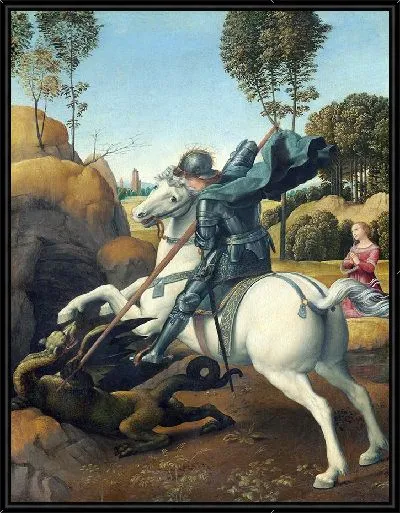 Картина Святой Георгий и дракон (1506)
