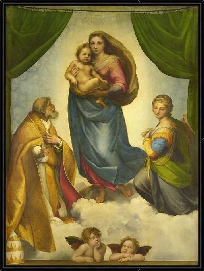 Картина Сикстинская Мадонна