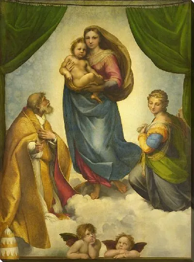 Картина Сикстинская Мадонна