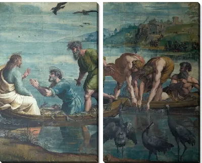 Картина Чудесный улов (1515-1516)