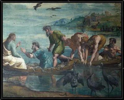 Картина Чудесный улов (1515-1516)