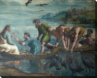 Картина Чудесный улов (1515-1516)