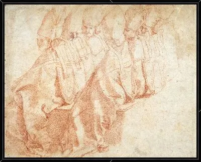 Картина Восемь сидящих епископов (1516)